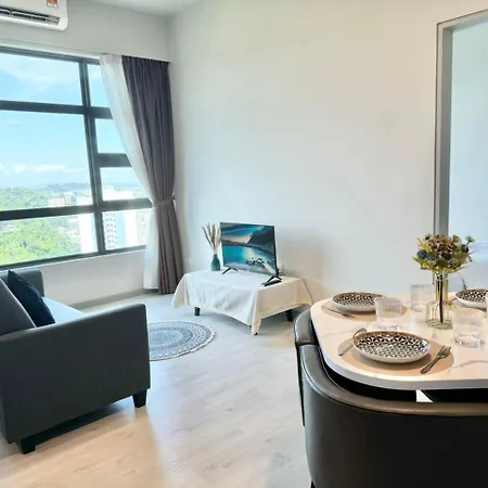 High Floor City View With Jesselton Quay Near Suria Sabah & Jesselton Point Kota Kinabalu Exterior photo