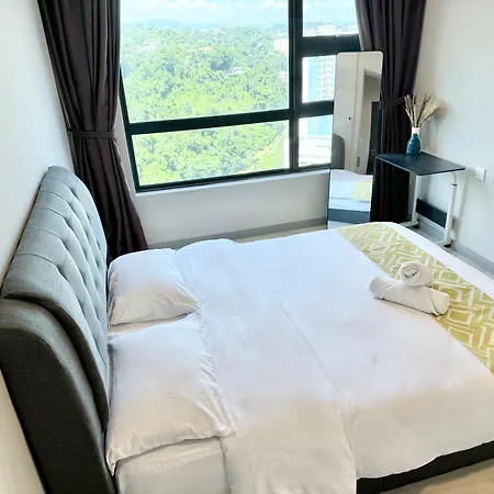 High Floor City View With Jesselton Quay Near Suria Sabah & Jesselton Point Kota Kinabalu Exterior photo