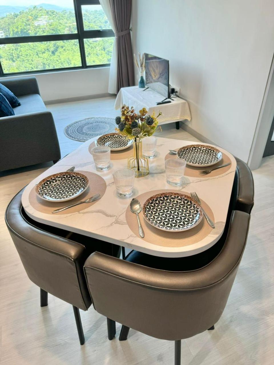 High Floor View With Jesselton Quay Near Suria Sabah & Jesselton Point Apartment Kota Kinabalu