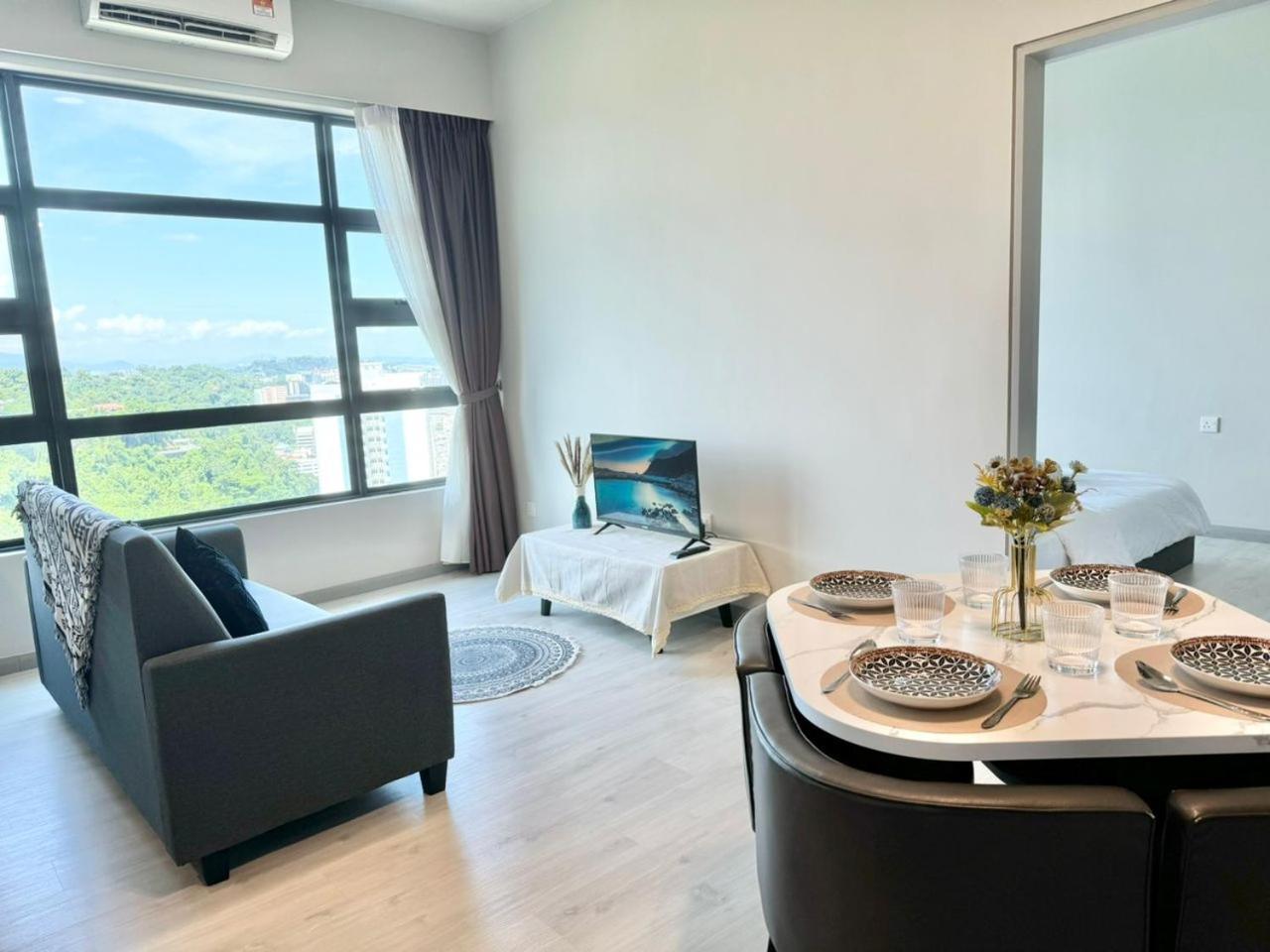 High Floor View With Jesselton Quay Near Suria Sabah & Jesselton Point *